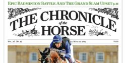 Chronicle of the Horse cover May 2013