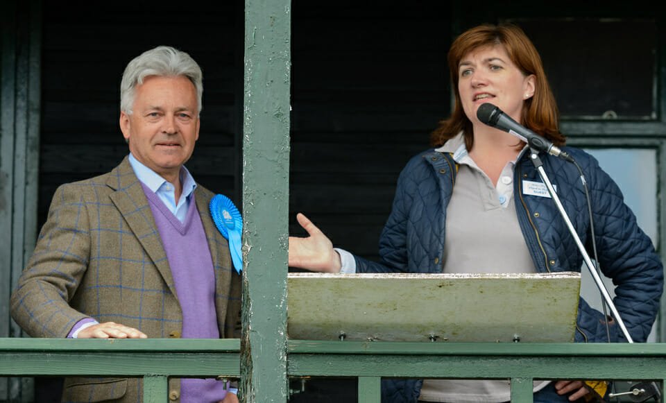 Sir Alan Duncan MP and Nicky Morgan MP