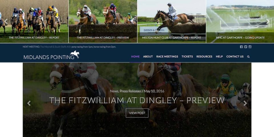 midlandspointing website by Nico Morgan Media