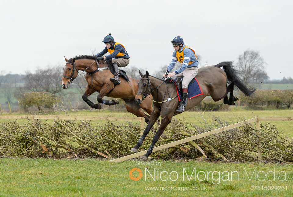 Jumping the first fence