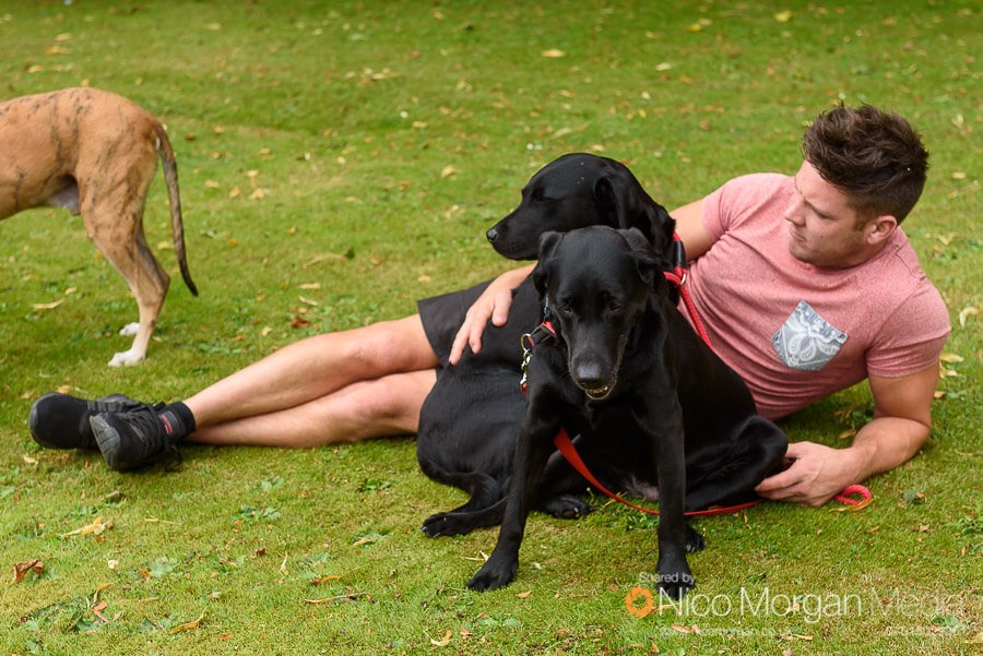 The dog show was well supported