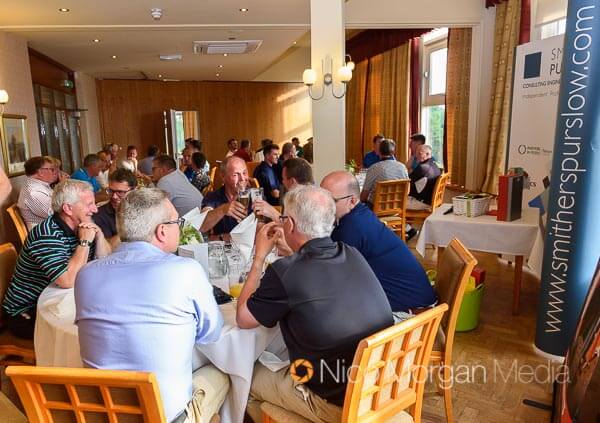 The evening meal and awards ceremony