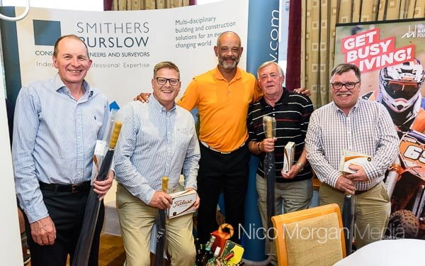 Proud winners with Dean Headley
