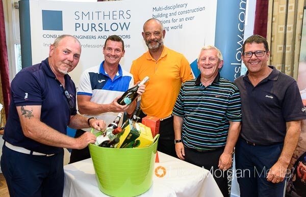 Proud winners with Dean Headley