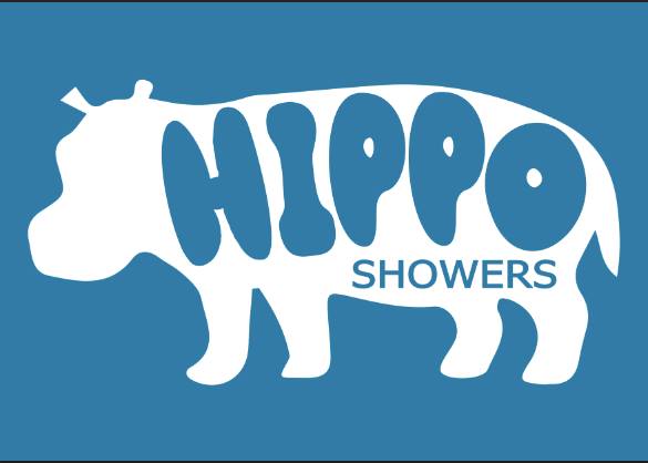 Hippo hot water horse showers