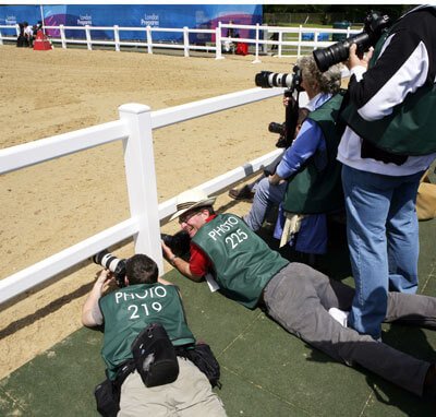 Nico working at Olympic Park in Greenwich