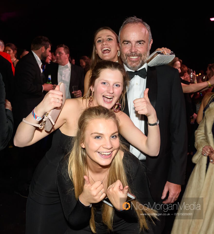 Isobel McEuen, Hermione Brooksbank at the Quorn Ball 2019