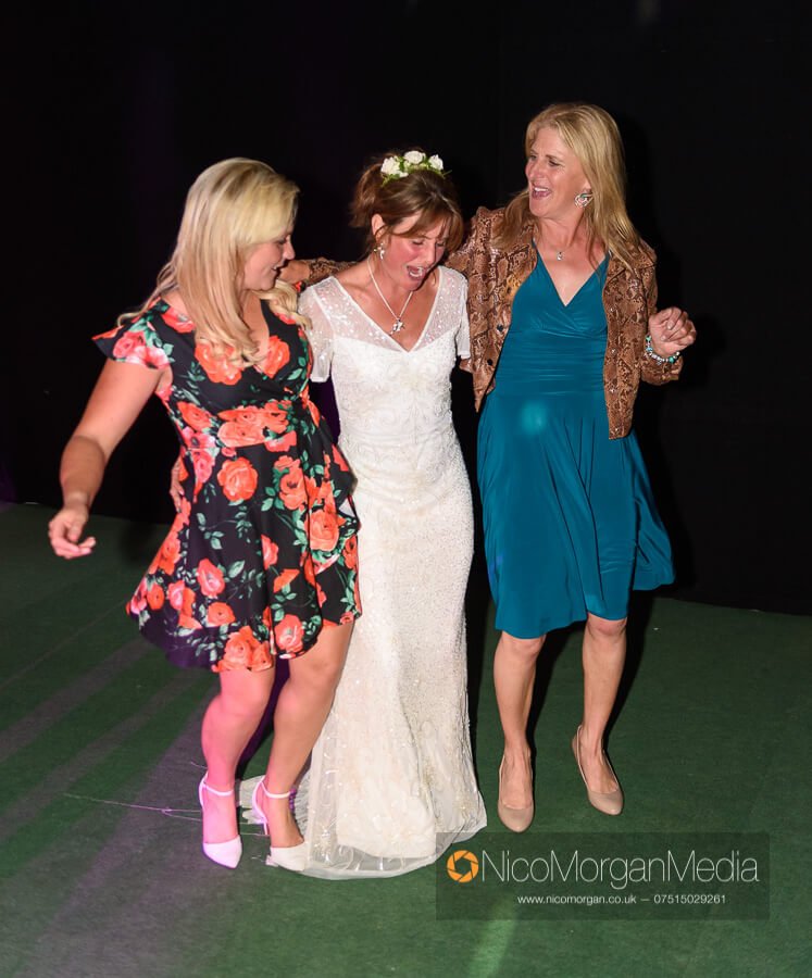 Gemma Tattersal, Piggy March and Tina Cook