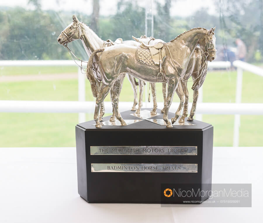 The Mitsubishi Badminton Horse Trials Trophy