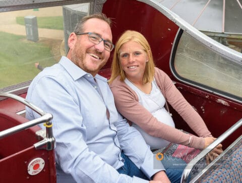 Ros Canter and her fiancée