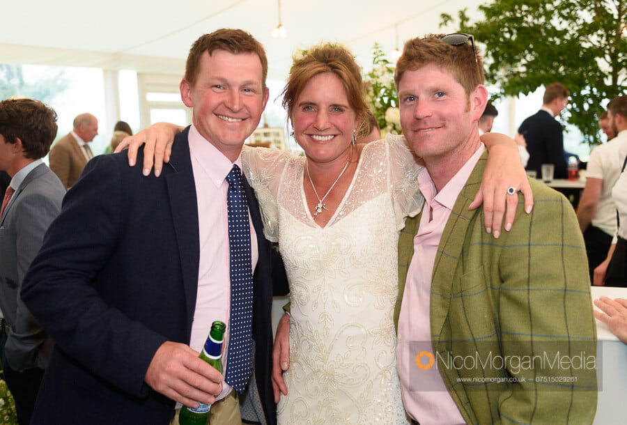 Matthew Heath, Piggy French and Angus Smales.