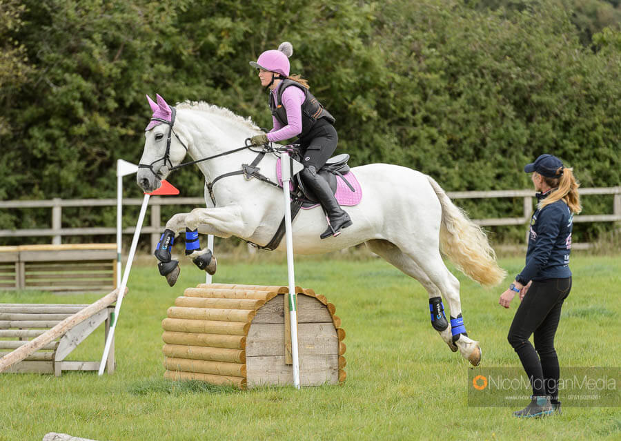 A client enjoying their session A client enjoying their session with Lydia Hannon