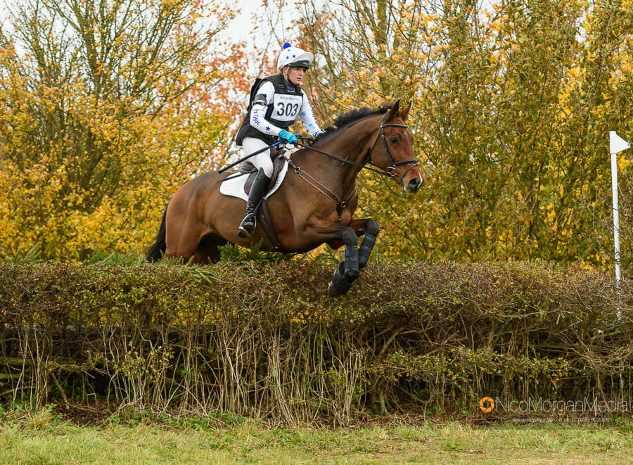 Abigail Boulton and ETERNAL TANGO VON DER HELD at Oasby Horse Trials