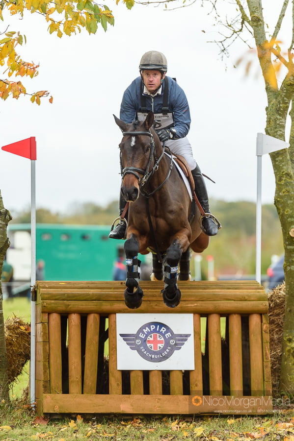 Angus Smales and GIDO G at Oasby Horse Trials