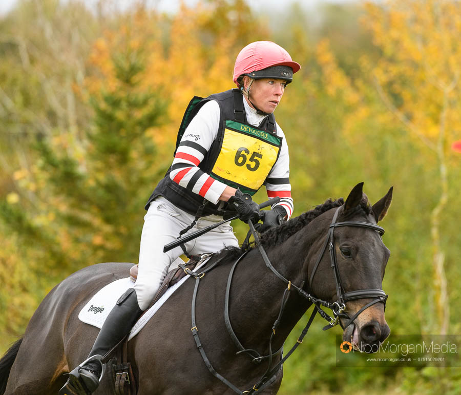 Lucy Jackson and DOD BUSTER RHYMES at Oasby Horse Trials