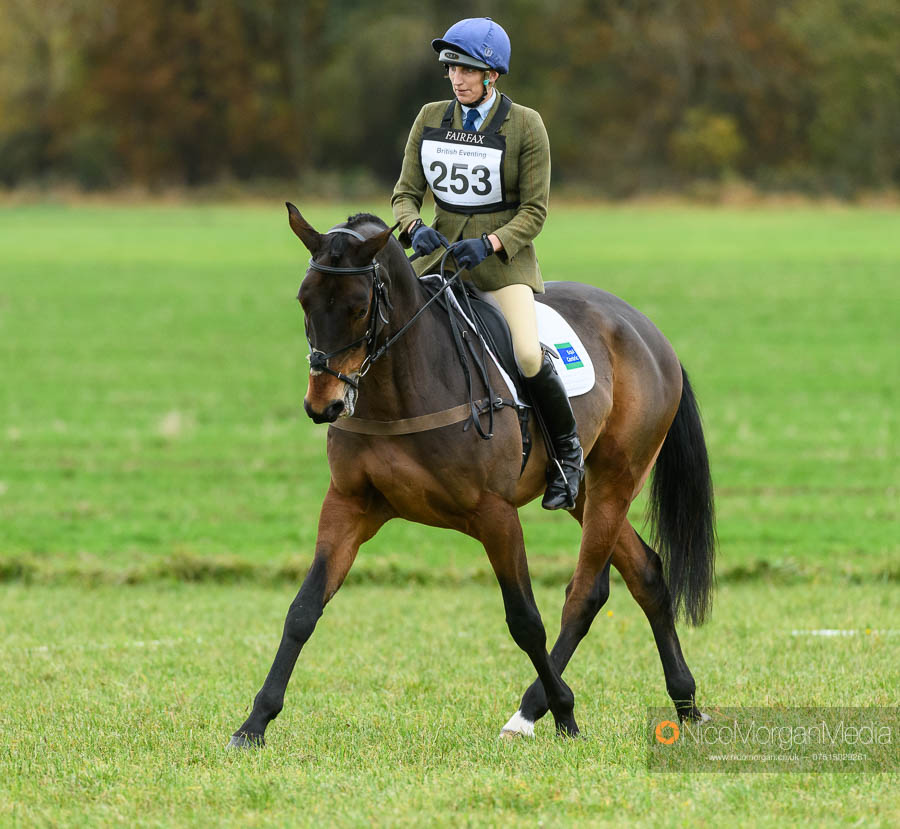Sarah Wales and TRENEMAN at Oasby Horse Trials