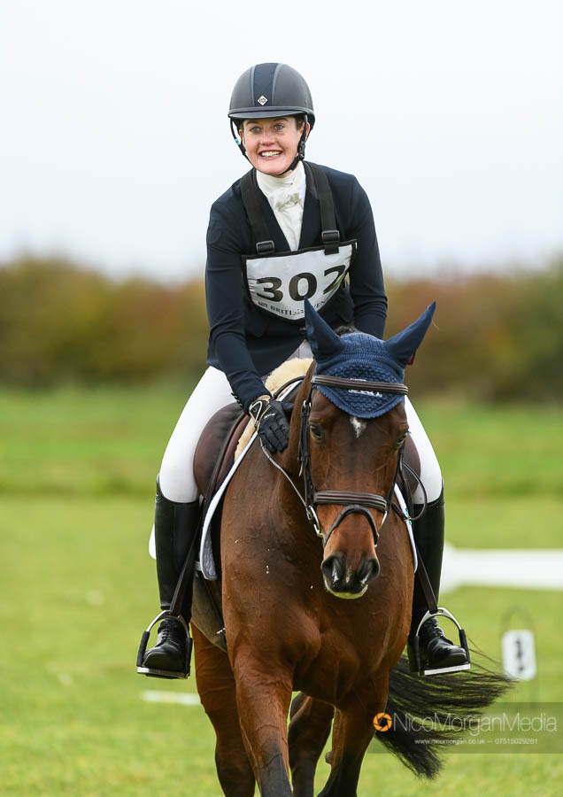 Willa Newton and FRECKLETON MYTHAGO at Oasby Horse Trials