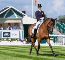 Willa Newton and Chance Remark on their way to 8th at Burghley