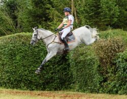 Bubby Upton and EROS DHI, Aston Le Walls Horse Trials 2019.