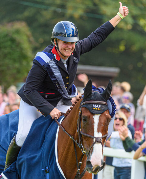 Gemma Tattersall and CHILLI KNIGHT - Chedington Bicton Park 5* Horse Trials 2021.