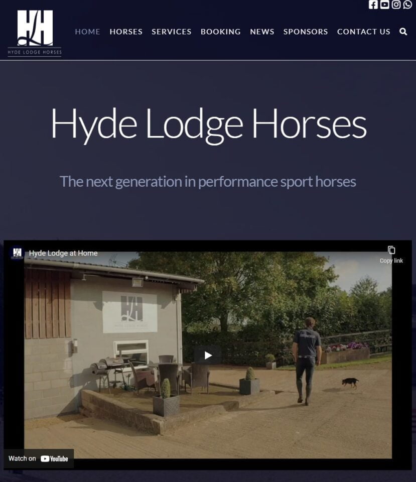 Hyde Lodge Horses Screenshot