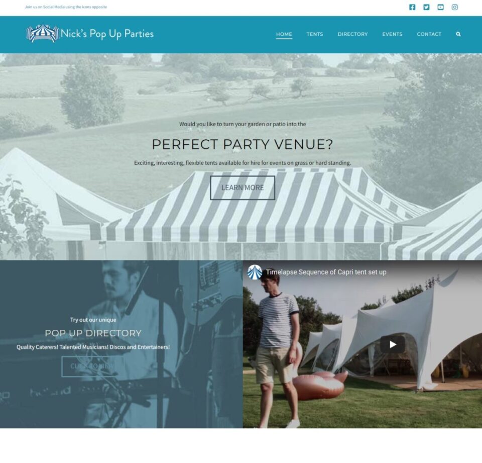Nicks Pop Up Parties Screenshot