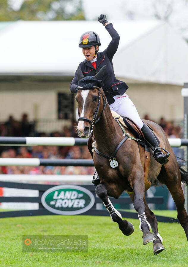 Bettina Hoy and Lanfranco TSF at Burghley