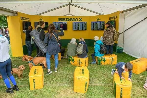 Bedmax branding images during the Bramham