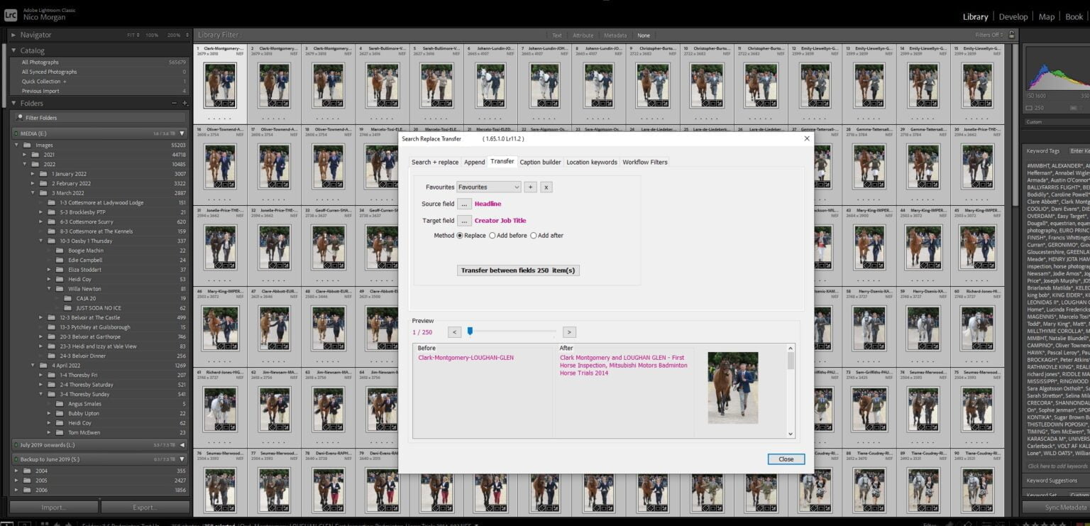 Using metadata to create relevant filenames for SEO