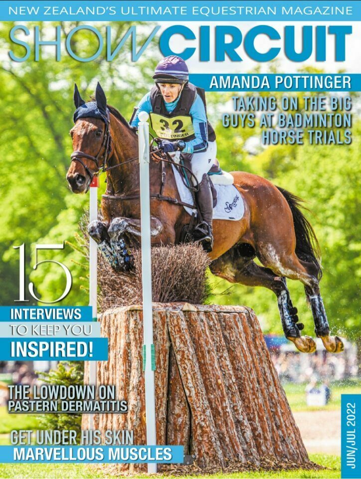 Amanda Pottinger and JUST KIDDING for Show Circuit Magazine (NZ)