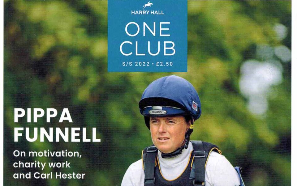 Harry Hall One Club Magazine cover