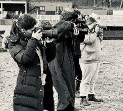 Equestrian Photography training at Dallas Burston