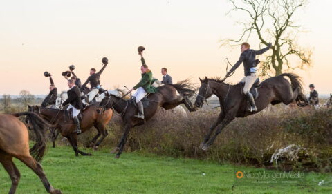 Hunter Hirelings with the Readyfield Bloodhounds in Leicestershire