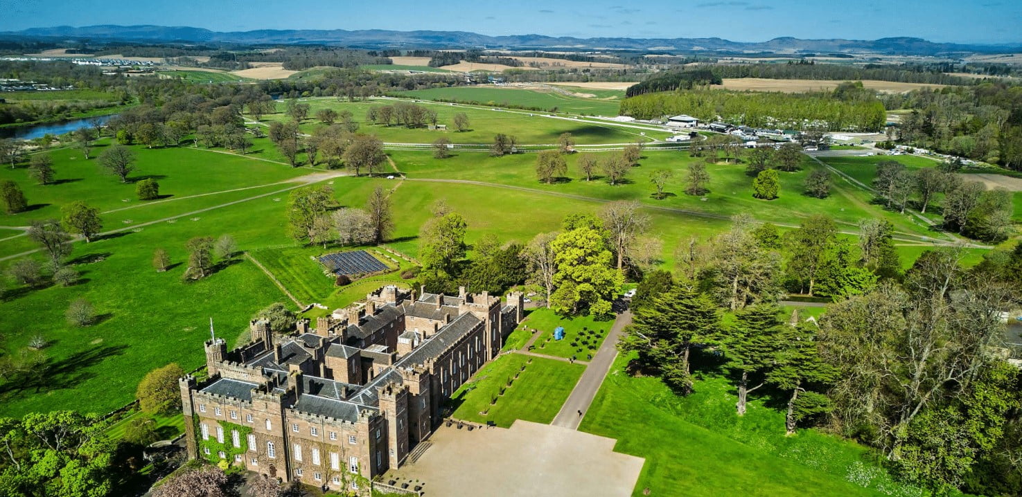 Scone Palace in Perthshire. Supplied by Scone Palace via Press Release.