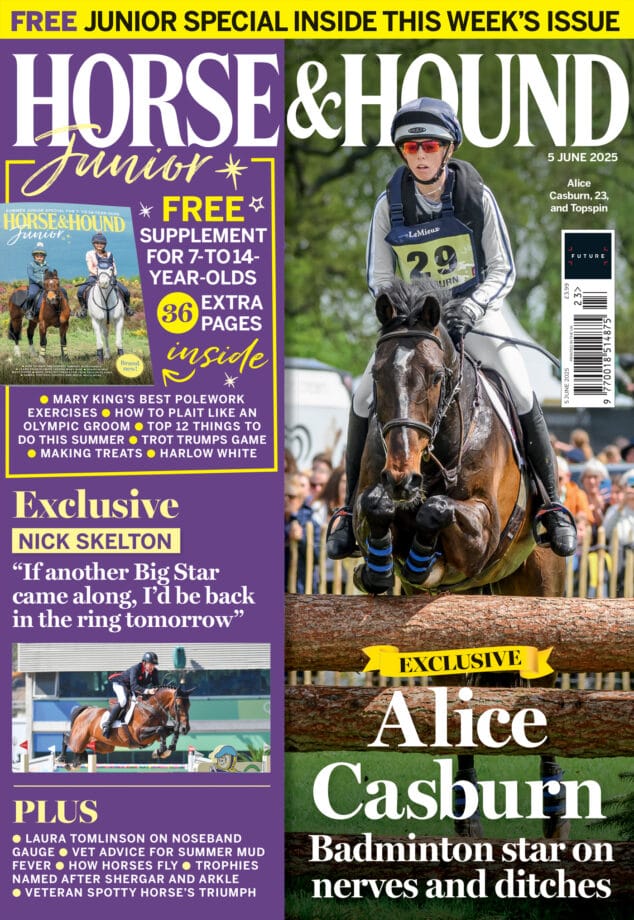 Alice Casburn Cover for Horse & Hound