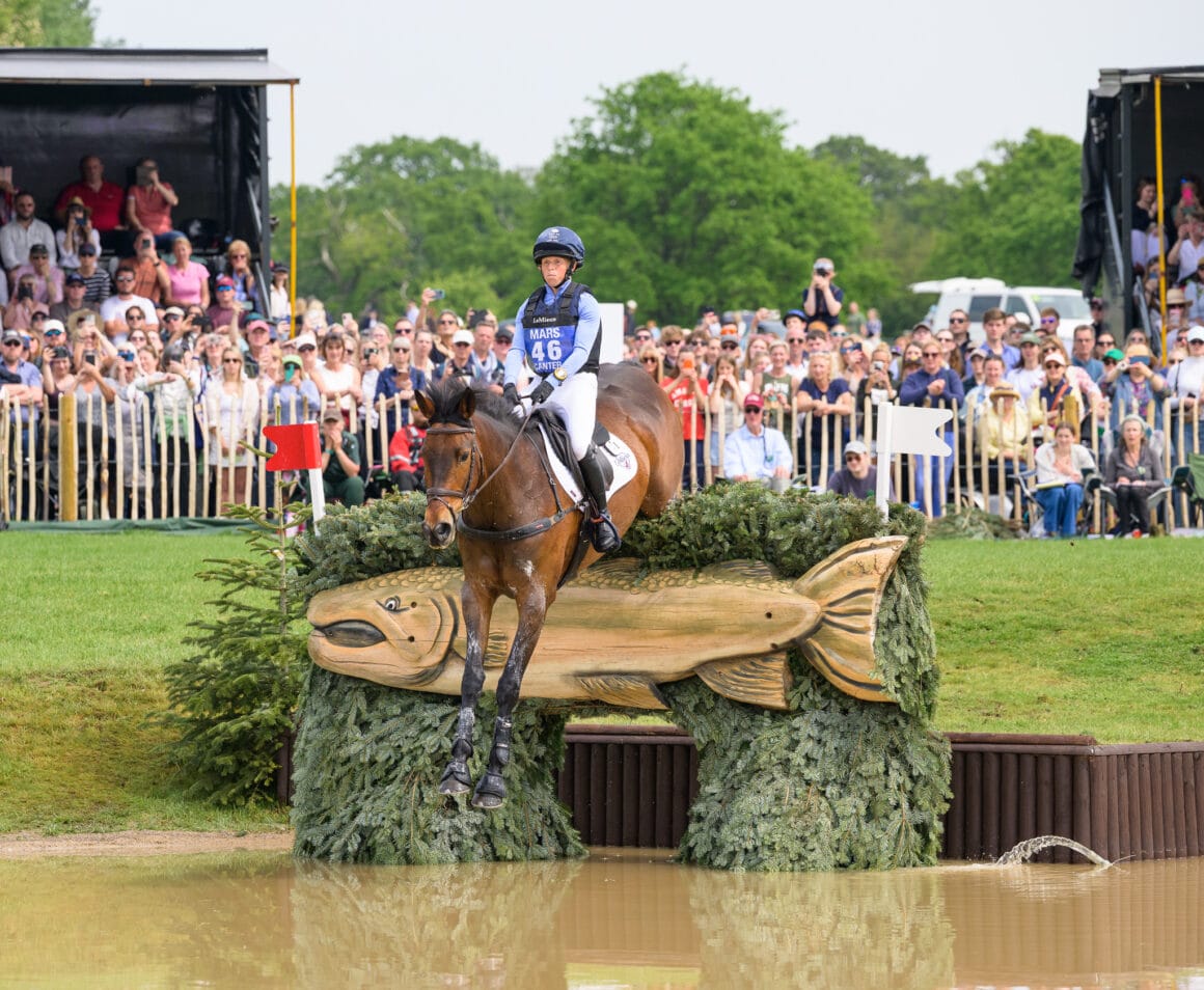 Rosalind CANTER (GBR) and LORDSHIPS GRAFFALO during the Cross Country phase, Mars Equestrian Badminton Horse Trials 2026