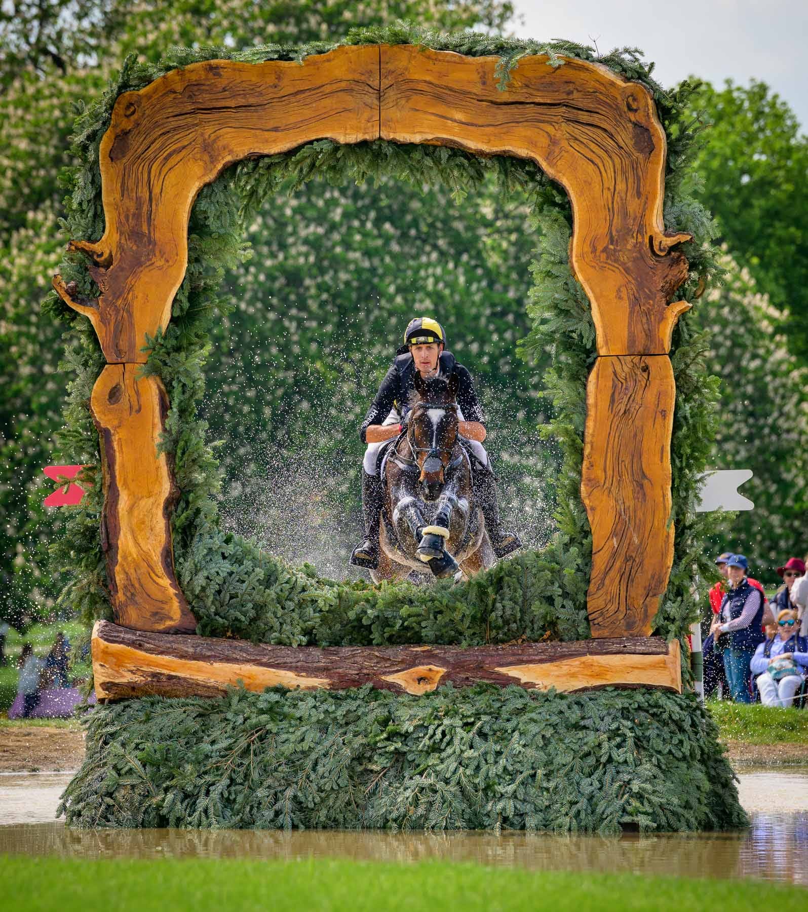 Will Rawlin and BALLYCOOG BREAKER BOY at Badminton 2026