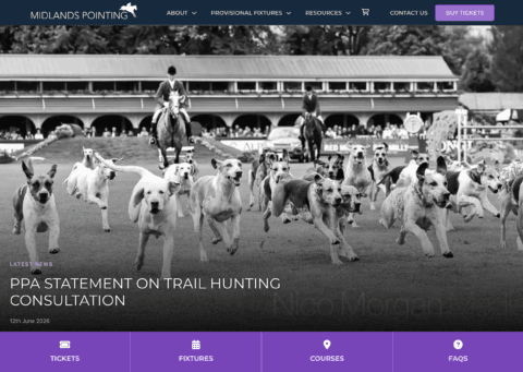 Midlands Pointing website by Nico Morgan