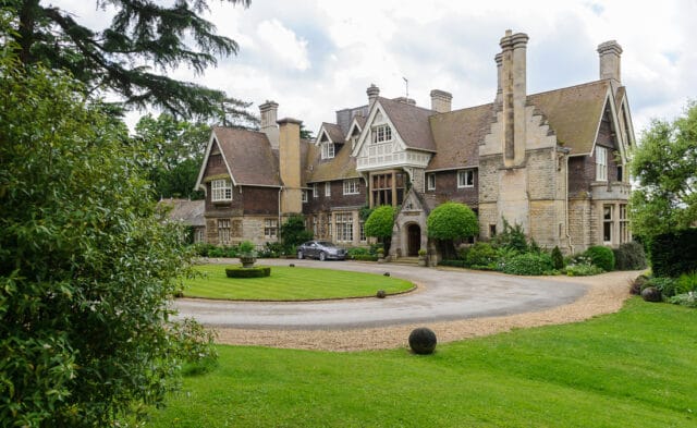 Patricia and Tommy's marriage at Hambleton Hall, Rutland