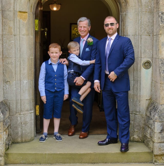 Patricia and Tommy's marriage at Hambleton Hall, Rutland