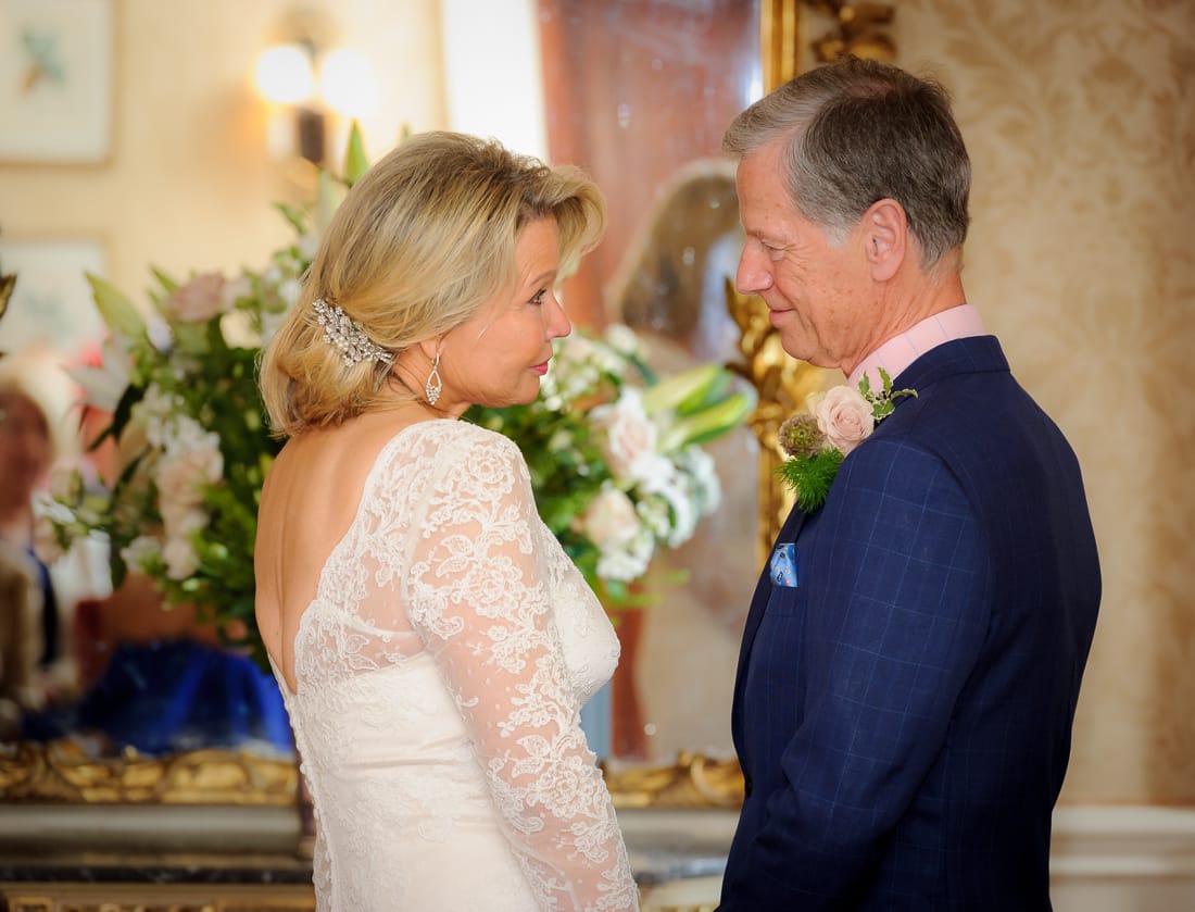 Patricia and Tommy's marriage at Hambleton Hall, Rutland