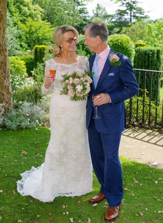 Patricia and Tommy's marriage at Hambleton Hall, Rutland