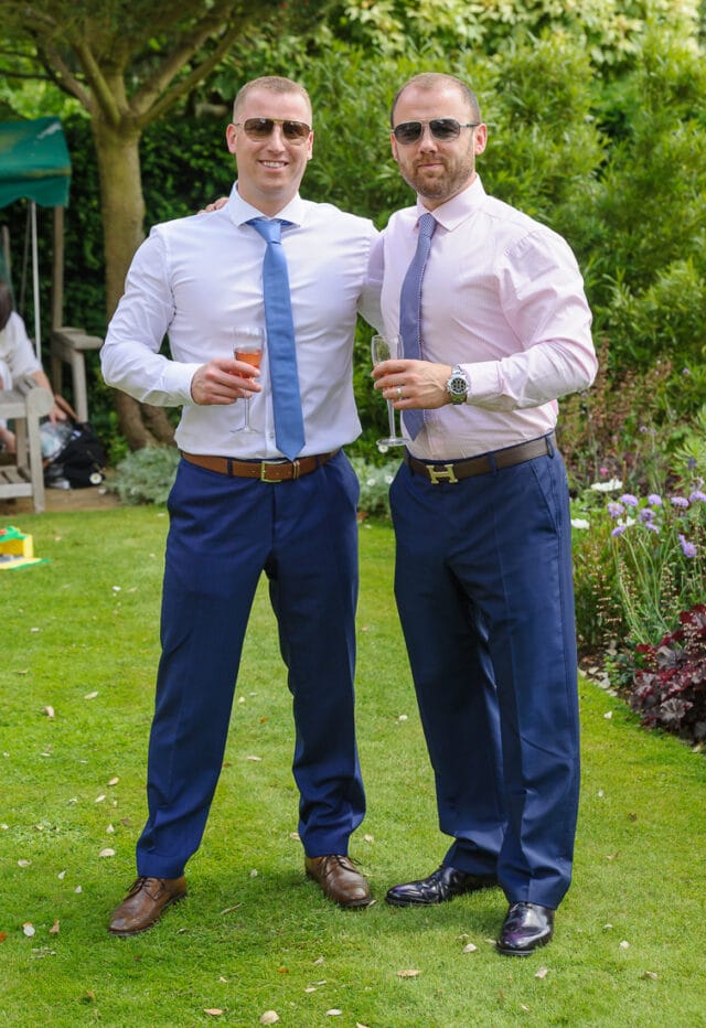 Patricia and Tommy's marriage at Hambleton Hall, Rutland