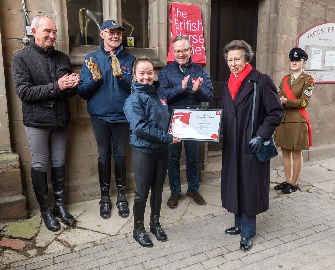 The Princess Royal visits Ingestre Stables