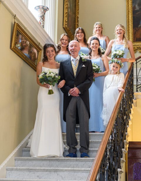 Ami and Ben's wedding at Weston Park in Staffordshire