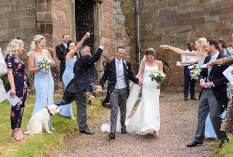 Ami and Ben's wedding at Weston Park in Staffordshire