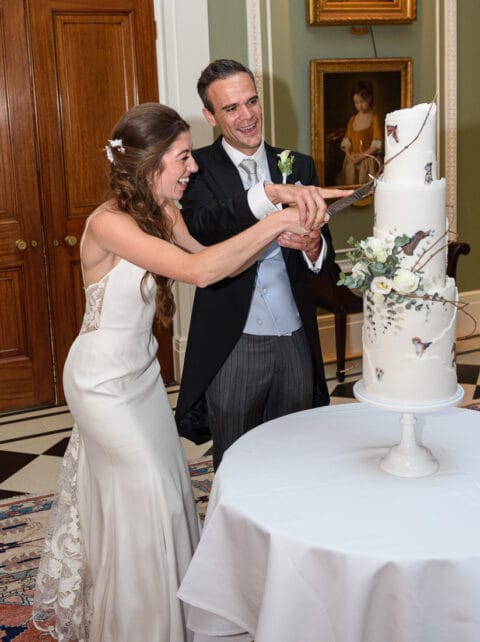 Ami and Ben's wedding at Weston Park in Staffordshire
