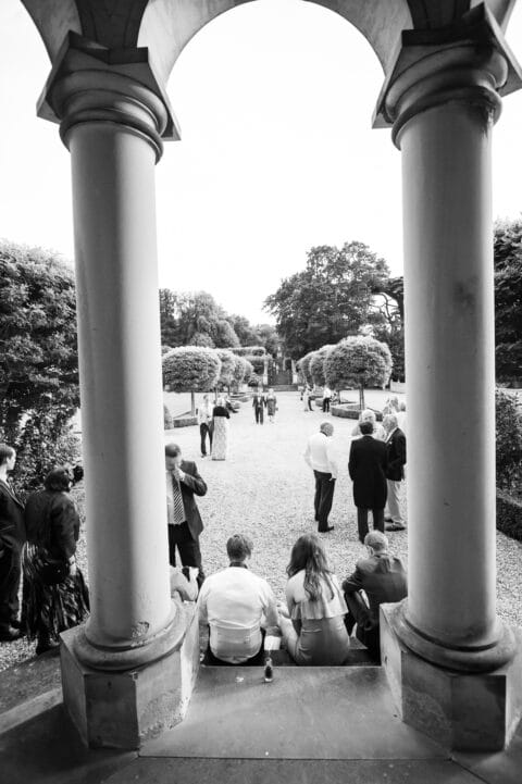 Becca and Ben's wedding at Harlaxton Manor in Lincolnshire