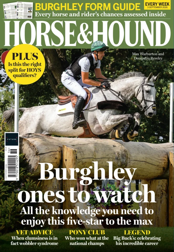 Max Warburton and Deerpairc Revelry at Burghley 2025