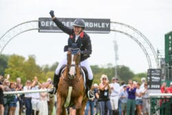 Gemma Stevens and CHILLI KNIGHT winners at Defender Burghley Horse Trials 2026